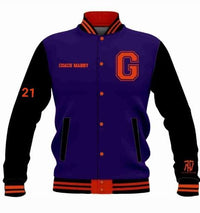 Load image into Gallery viewer, G HOUSE LIONS Custom Letterman Jacket
