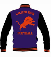Load image into Gallery viewer, G HOUSE LIONS Custom Letterman Jacket
